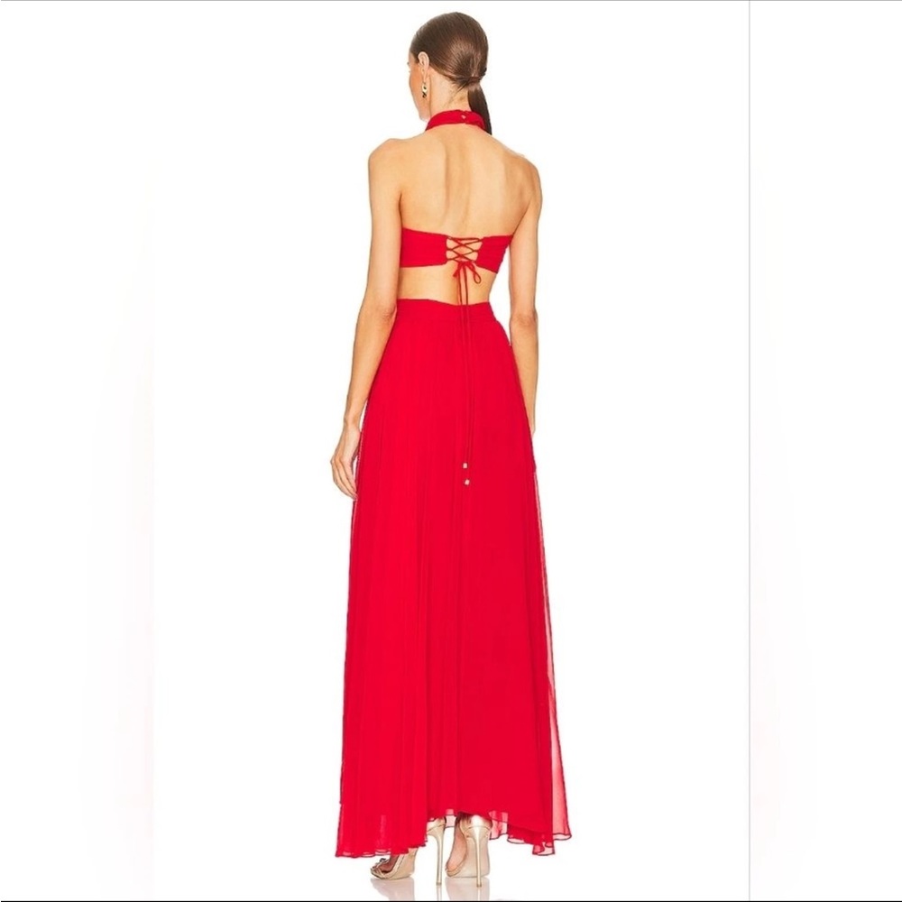 PatBO Red Maxi Dress in size XS - Picture 6 of 6